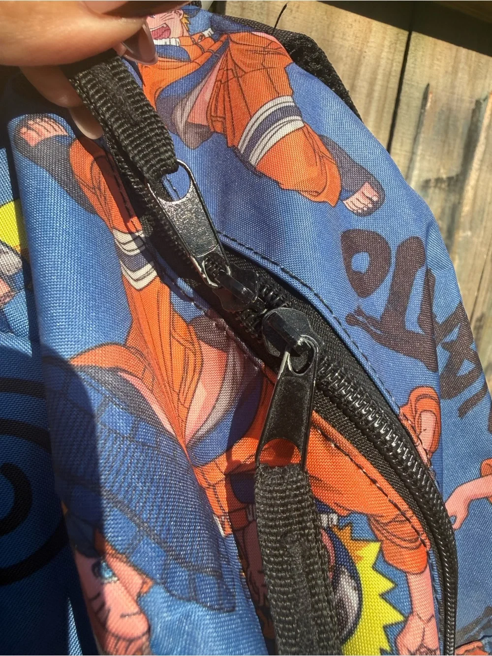 Naruto Kids Blue Character Backpack by Naruto